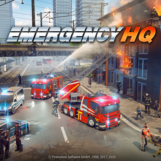 EMERGENCY HQ - 2D art, gui design